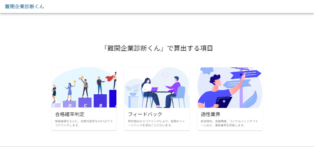 難関企業診断くん