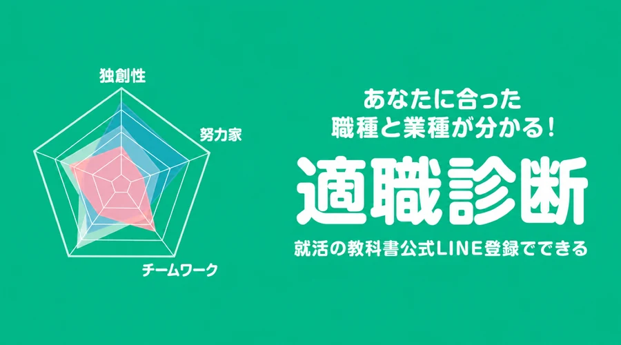 適職診断ができますの案内