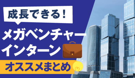 【成長できる！】メガベンチャーのインターンシップオススメ4選 | 特徴,参加するメリットも
