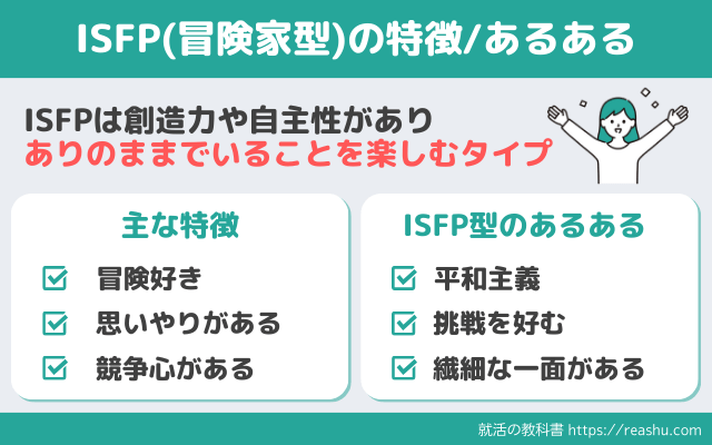 ISFPあるある